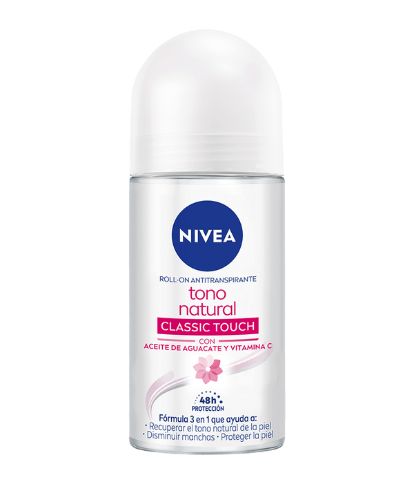 Antitranspirante NIVEA Aclarado Natural Classic Touch