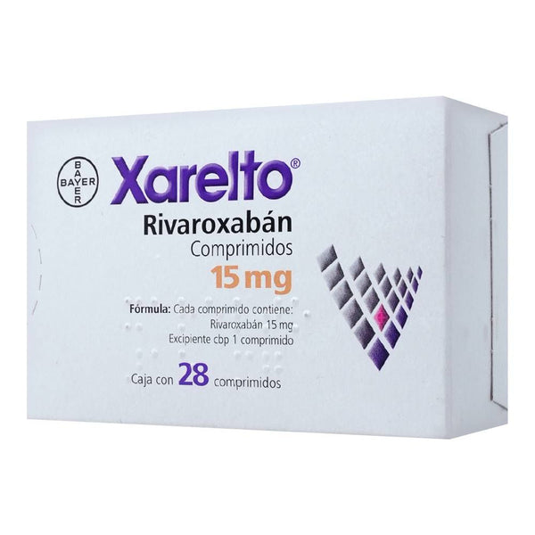 Xarelto 15 Mg 28 Comprimidos