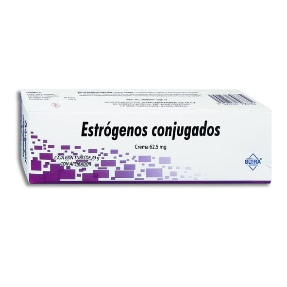 Estrogenos Conjugados 62.5 mg Crema Vaginal 43 gr