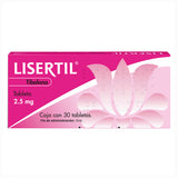 Lisertil Tibolona 2.5 Mg 30 Tabletas