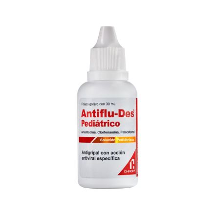 Antiflu-Des
Amantadina 2.5 gr Pediátrico Antigripal
30 ml