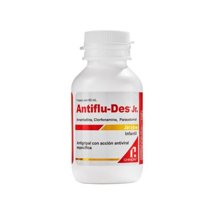 Antiflu-Des
Amantadina 500 mg Junior Antigripal
60 ml Solución