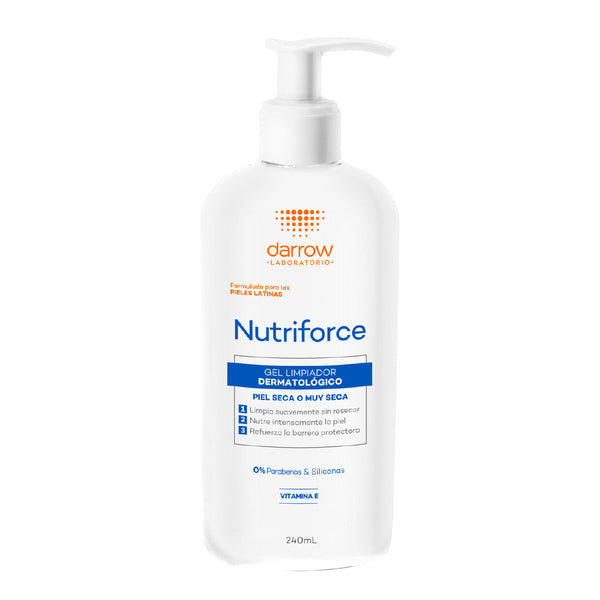 Darrow Nutriforce, Gel Limpiador para todo tipo de pieles 240ml