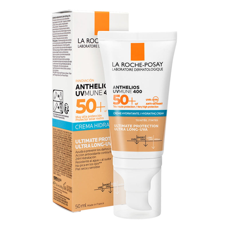 ANTHELIOS UV MUNE 400 CREMA CON COLOR FPS50+