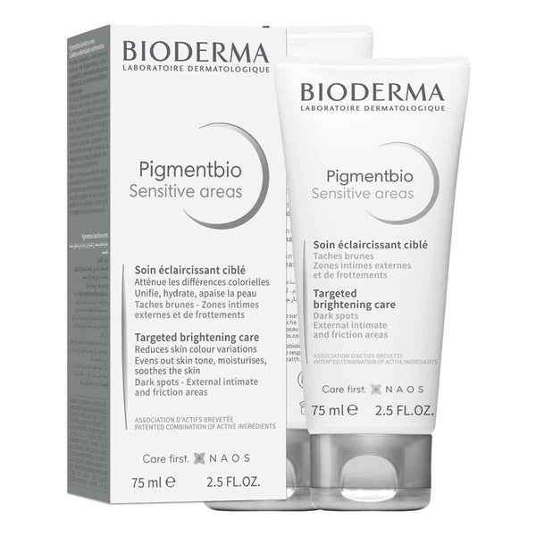 Bioderma Pigmentbio Sensitive Areas, Despigmentante corporal para áreas sensibles, 75ml