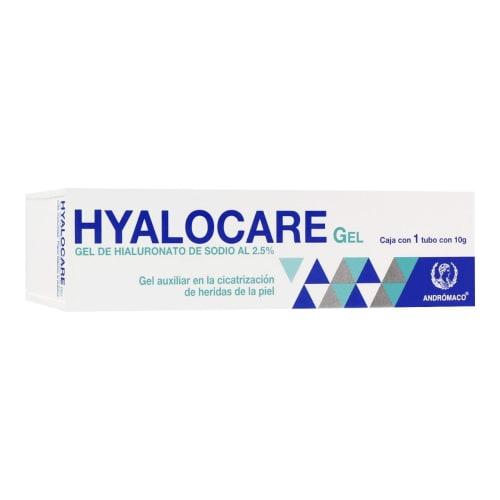 Hyalocare sodium hyaluronate 2.5% gel with 10 gr