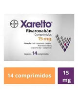 Xarelto 15 Mg 14 Comprimidos