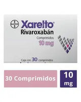 Xarelto 10 Mg 30 Comprimidos