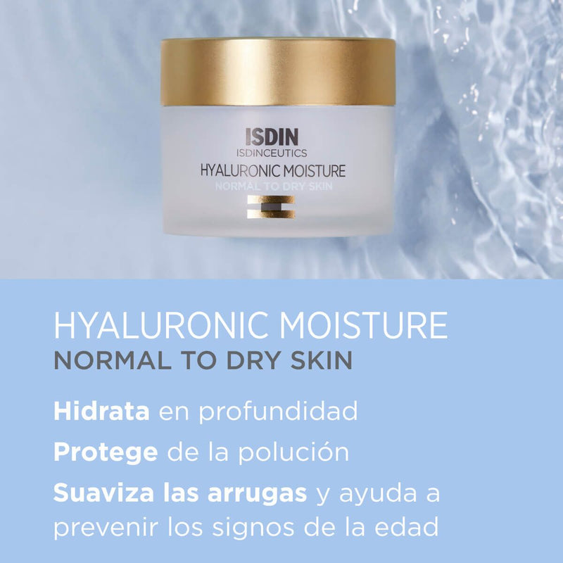 ISDIN ISDINCEUTICS HYALURONIC MOISTURE PIEL NORMAL A SECA 50 G