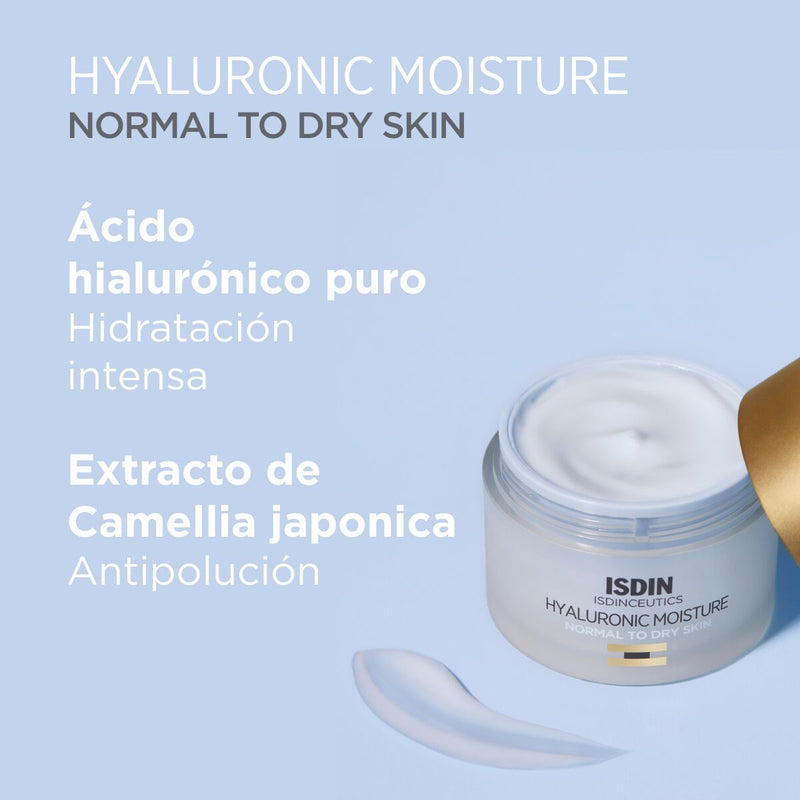 ISDIN ISDINCEUTICS HYALURONIC MOISTURE PIEL NORMAL A SECA 50 G