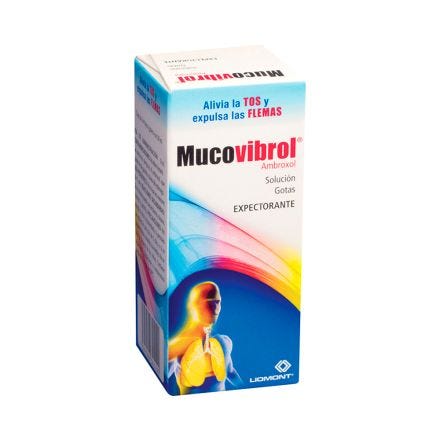 Mucovibrol
7.5 mg Ambroxol
30ml Gotas