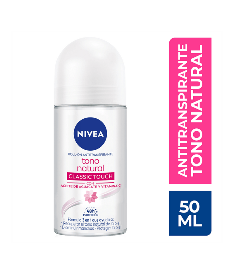 Antitranspirante NIVEA Aclarado Natural Classic Touch