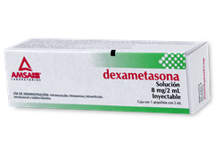 Dexametasona 1 FA 8MG/2 ML