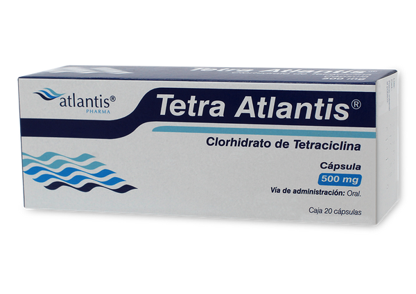 TETRA ATLANTIS 20 CAPS 500mg
TETRACICLINA