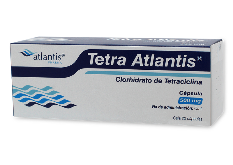 TETRA ATLANTIS 20 CAPS 500mg
TETRACICLINA