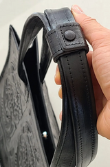 Bolsa de Piel Negro
