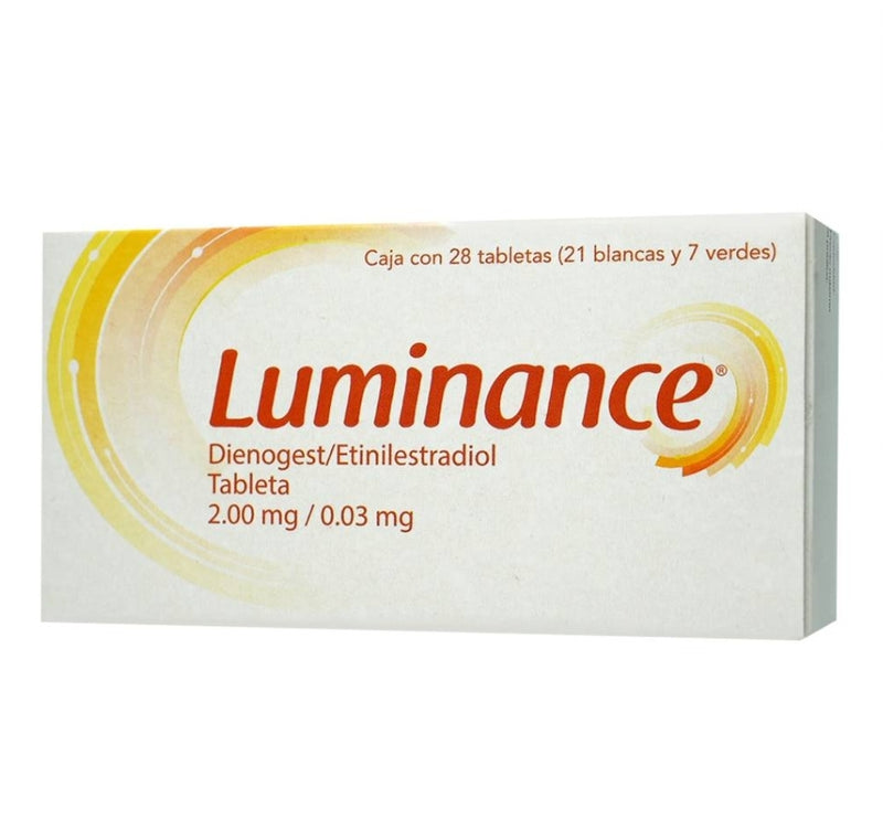 Luminance 2.00 mg / 0.03 mg 28 Capsulas