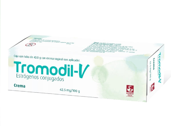 Tromodil-V 62.5 mg Crema Topica Tubo con 43 g