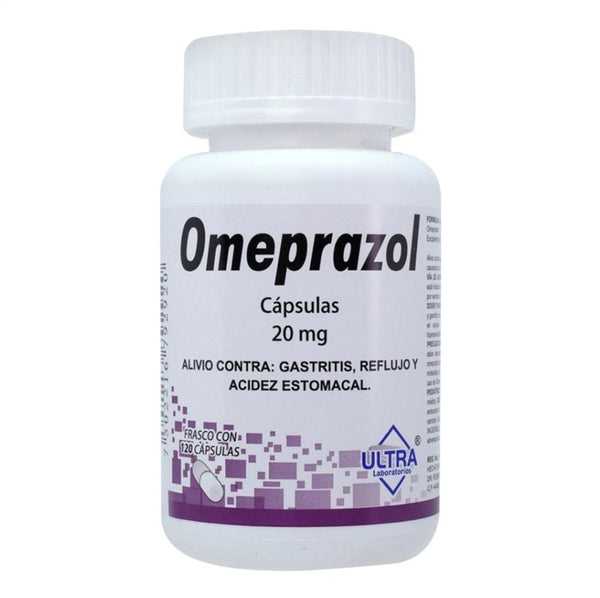 Omeprazol 20 mg con 120 caps