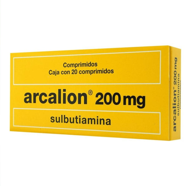Arcalion
200 mg Sulbutiamina
20 Comprimidos