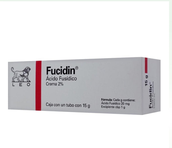 Fucidin
2% Acido Fusidico
15gr Crema