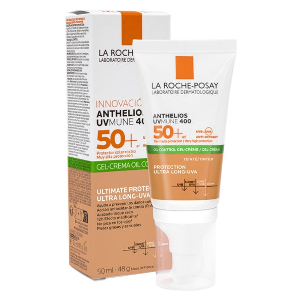 Anthelios 50+ Crema XL Toque Seco Con Color 50ml