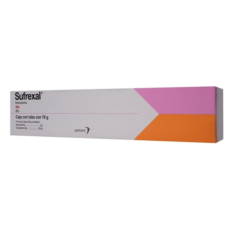 Sufrexal ketanserina 2% 78gr gel