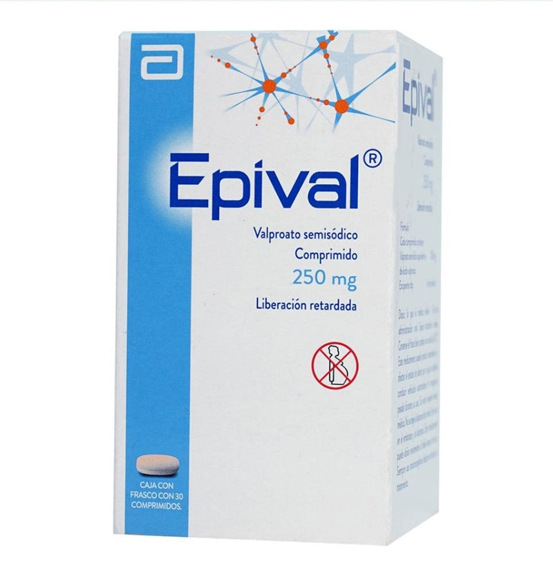 Epival 250mg 30 tab