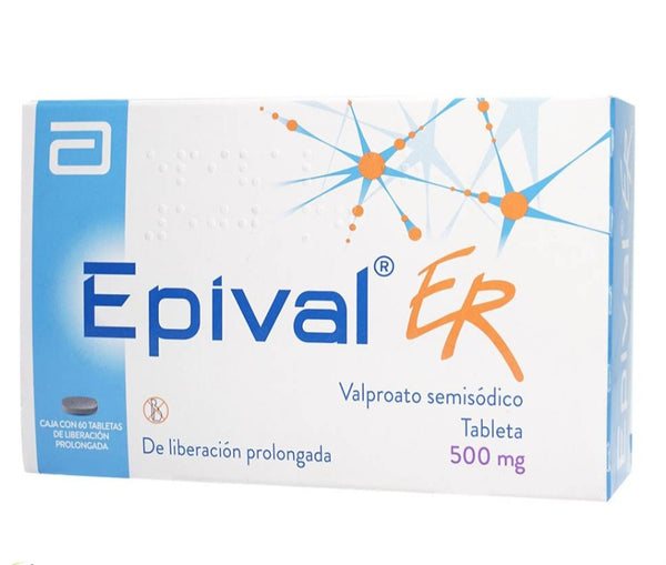 Epival Er 500mg 60 tab