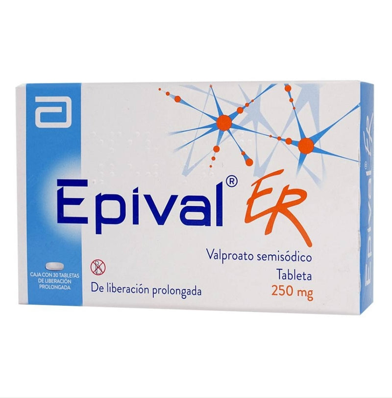 Epival Er 250mg 30 tabletas