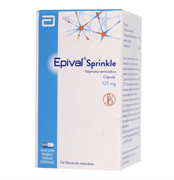 Epival Sprinkle 125mg 30 capsulas