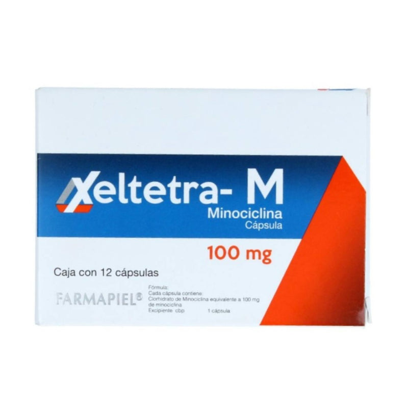 Xeltetra- M 100Mg 12 Capsulas