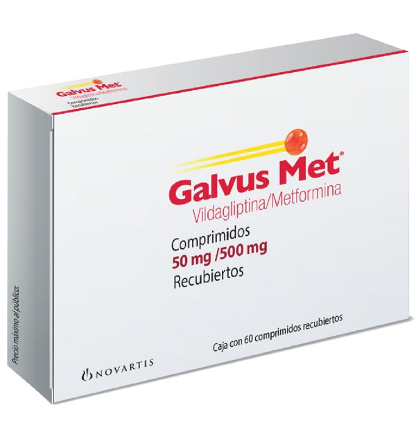 Galvuz Met 50-500mg 60 comprimidos