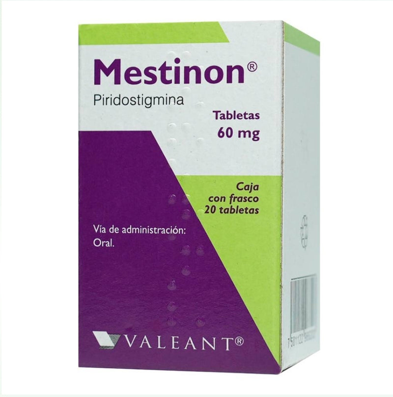 Mestinon 60mg 20 tabletas