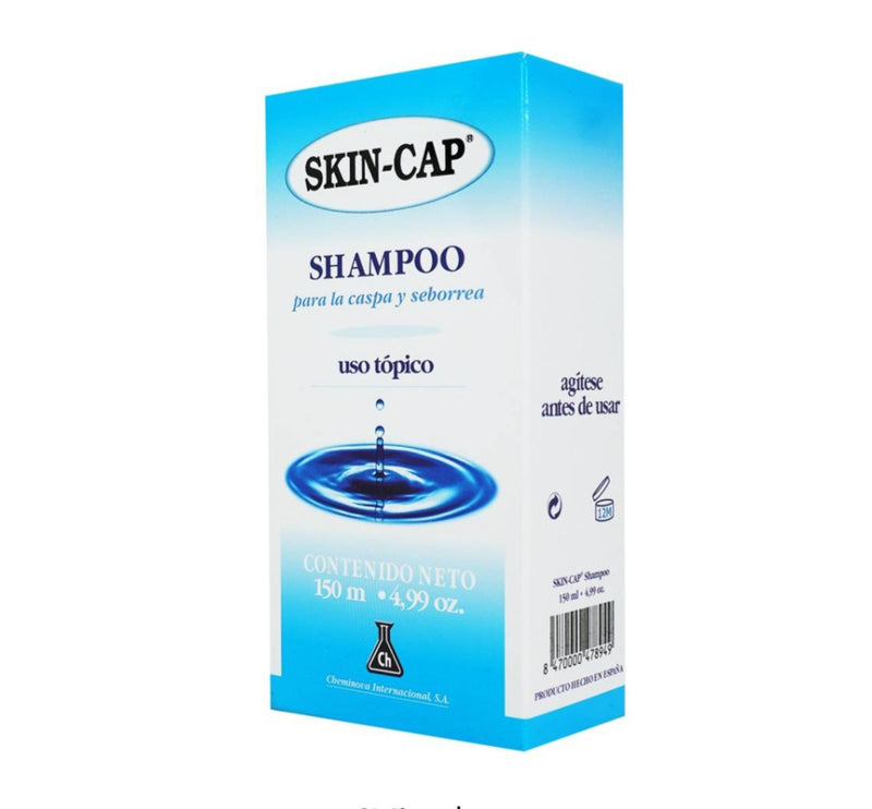 Skin cap shampoo para caspa 150 ml