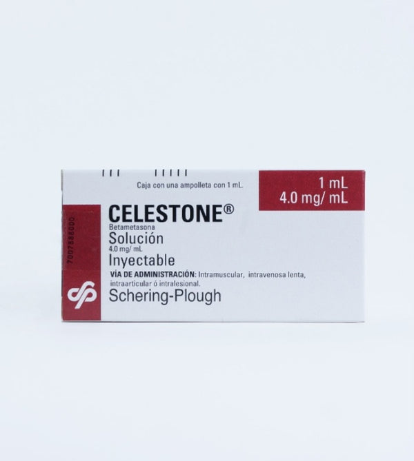 Celestone 4 Mg Solución Inyectable Ampolleta 1 Ml