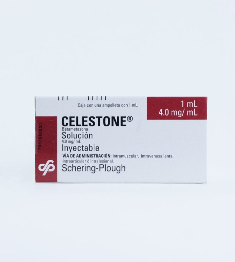 Celestone Injectable Celestone 4 Mg Solución Inyectable Ampolleta 1 Ml – Dermayeo