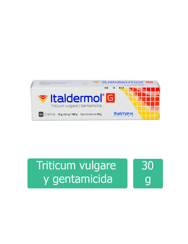 Italdermol G Crema 15 g / 100 mg Caja Con Tubo Con 30 g