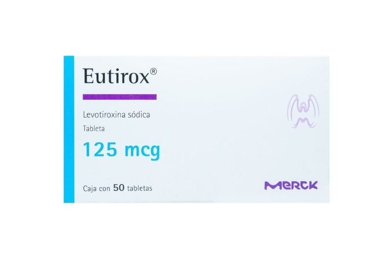 Eutirox 125 mg con 50 tab