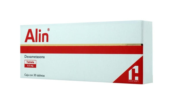 Alin 0.50mg con 30 tabletas