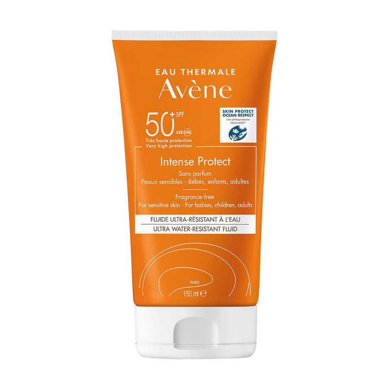 Bloqueador Avene Solar ultra resistente al agua SPF 50+

Intense Protect Fluido 150ml