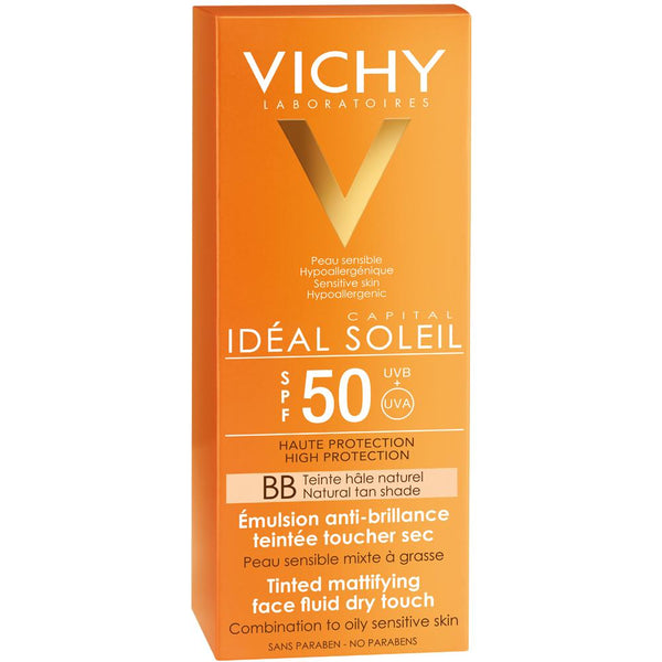 Ideal Soleil FPS 50 Toque seco con color 50ml