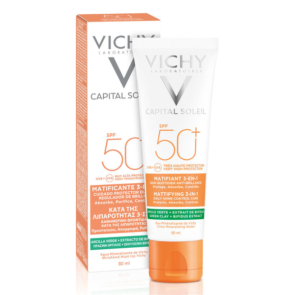 Capital Soleil Mattifying 3 in 1 SPF 50+