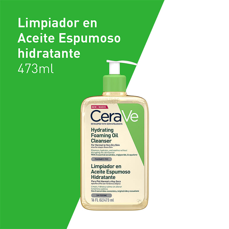 Cerave Hydrating Oil Cleanser 473ml