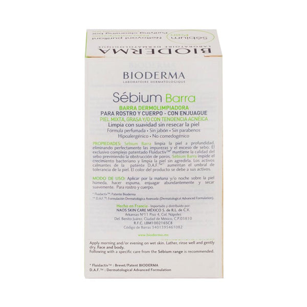 Bioderma Sebium Bar 100gr