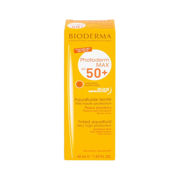 Bioderma Photoderm Aquafluid dry touch 40ml Gold Color