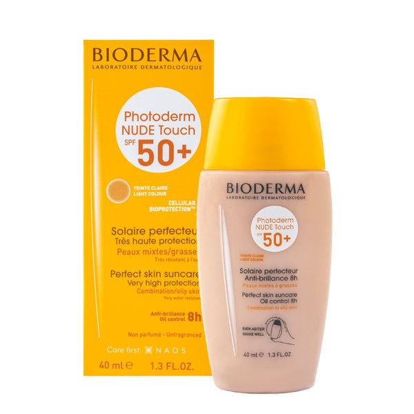 Bioderma Photoderm Nude Touch FPS50+ 40ml Light Color