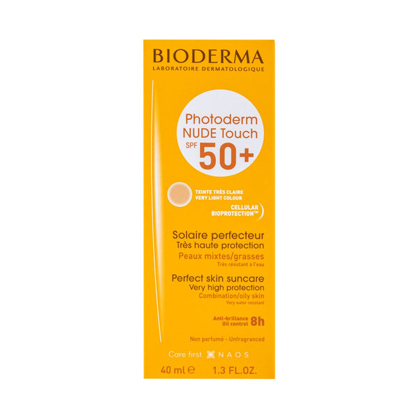 Bioderma Photoderm Nude Touch FPS50+ 40ml Very Light Color