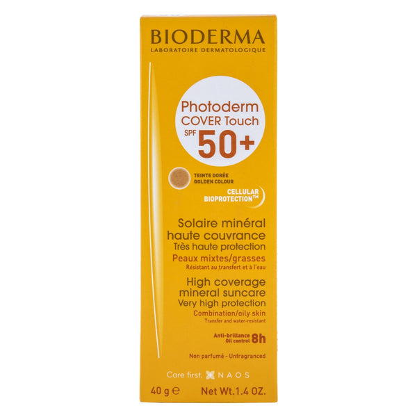 Bioderma Photoderm Cover Touch SPF 50+ Tono Dorado 40 ml