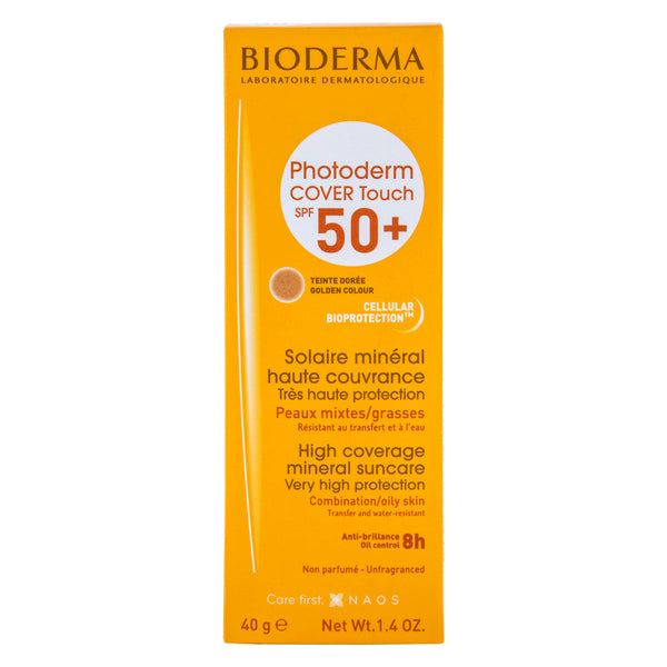 Bioderma Photoderm Cover Touch SPF 50+ Tono Dorado 40 ml